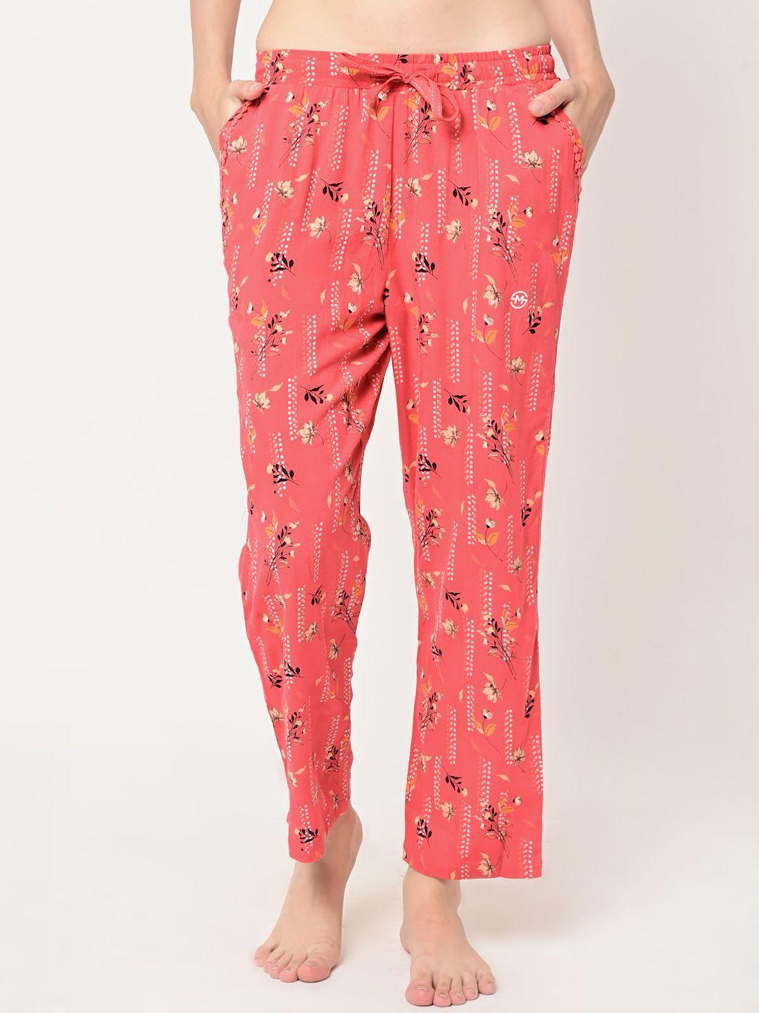 maysixty women floral printed lounge pants