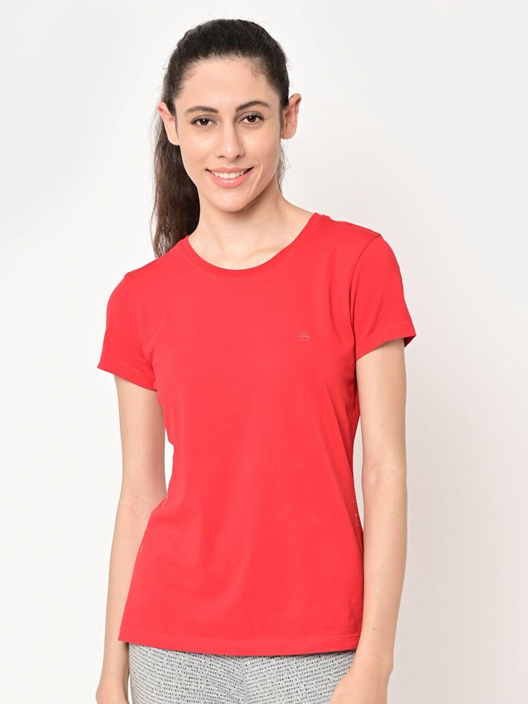 maysixty women red t-shirt