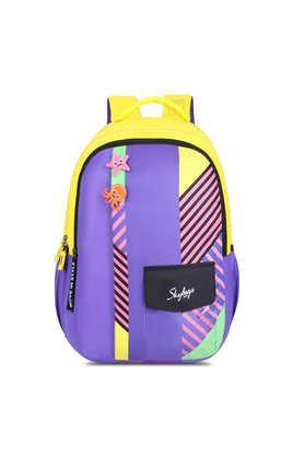 maze pro polyester men's casual wear school backpack - purple