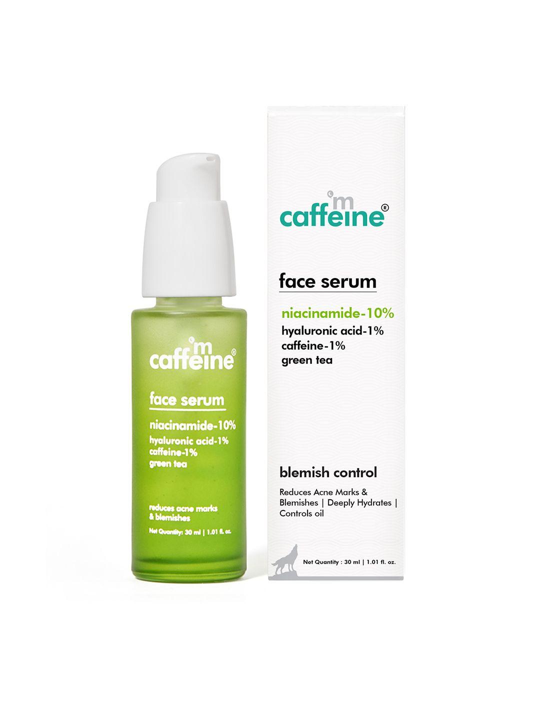 mcaffeine  10% niacinamide green tea face serum - 30ml