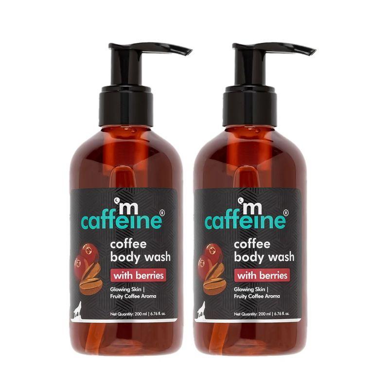 mcaffeine coffee body wash with berries combo