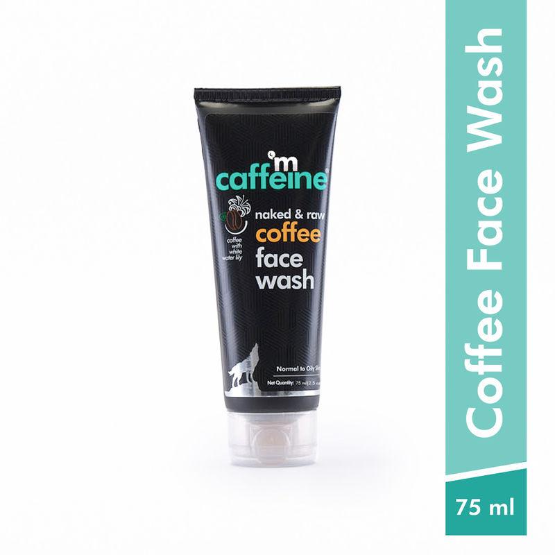 mcaffeine coffee face wash for a fresh & glowing skin - hydrating face cleanser for oil & dirt removal