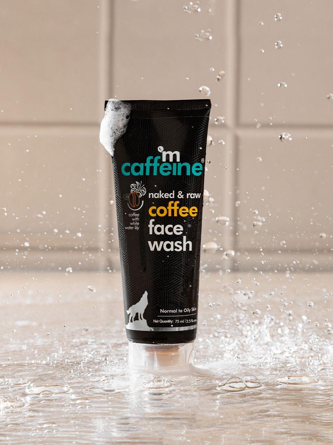 mcaffeine coffee face wash for glowing skin,hydrating cleanser for oil removal 75ml