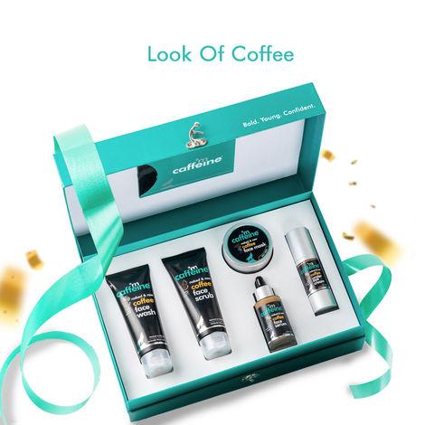 mcaffeine coffee look gift kit (370 gm) | premium, gender neutral & signature aroma