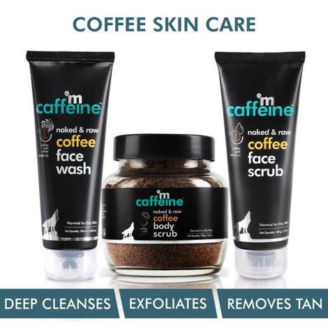 mcaffeine complete coffee skin care combo (300 gm)