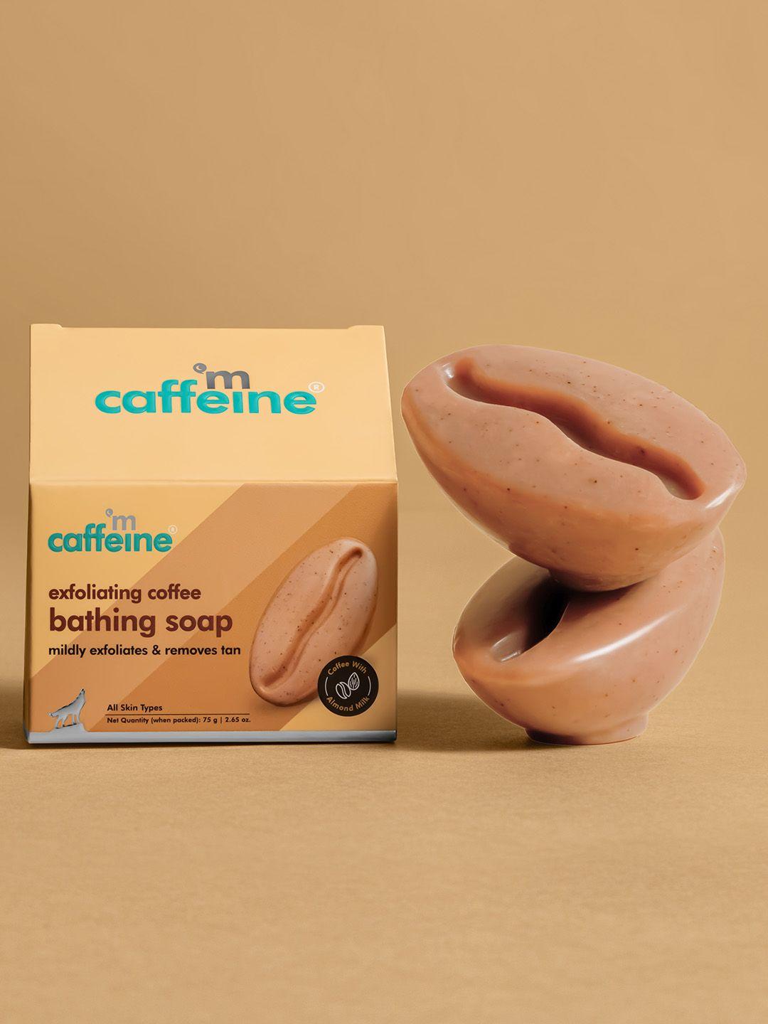 mcaffeine exfoliating coffee bathing soap duo - 75g each