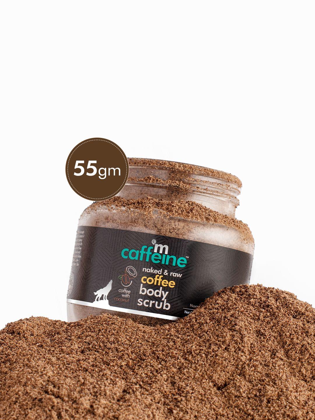 mcaffeine exfoliating coffee body scrub for tan removal & soft-smooth skin - 55 g