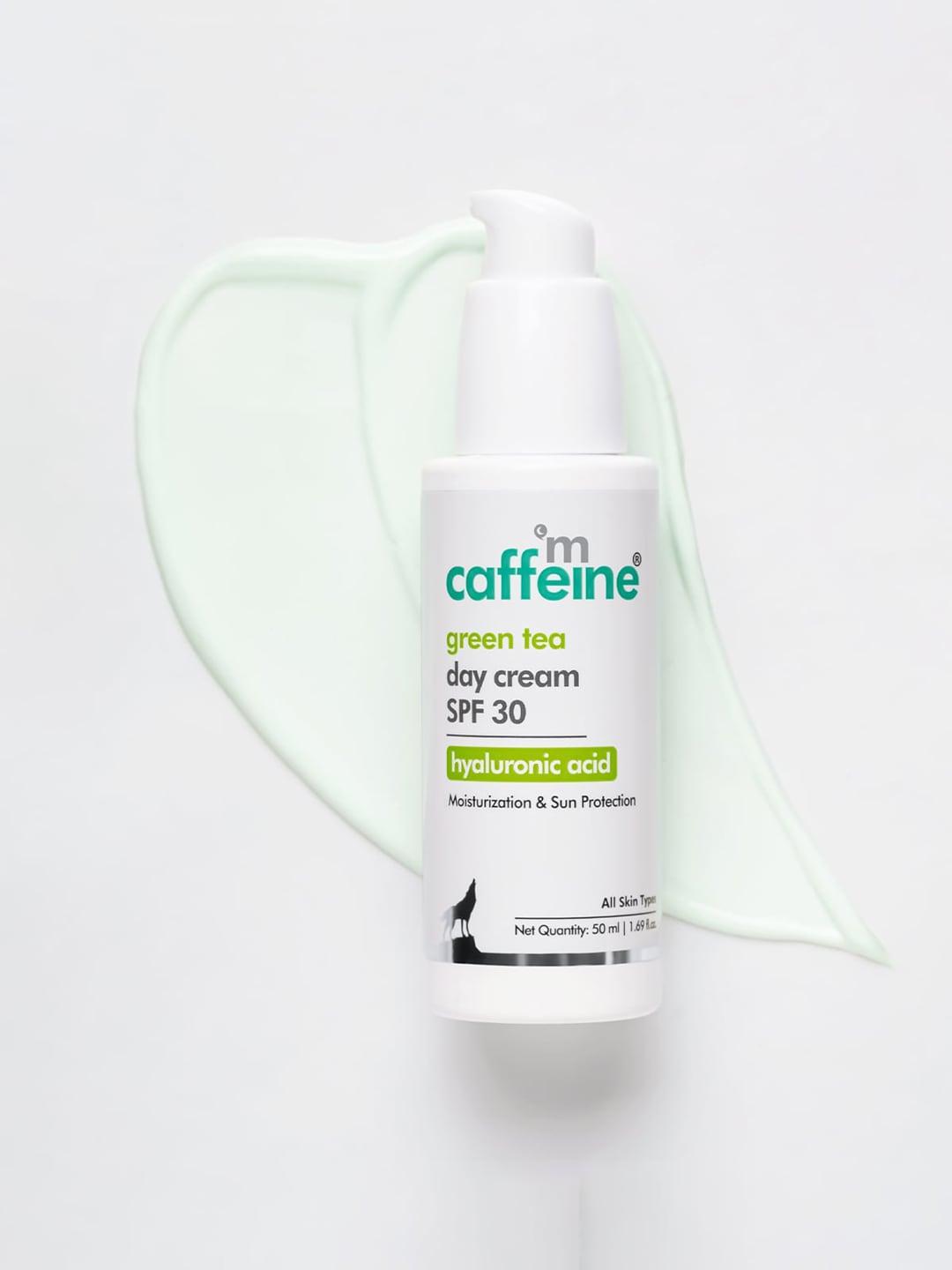 mcaffeine green tea day cream spf 30 with hyaluronic acid 50 ml
