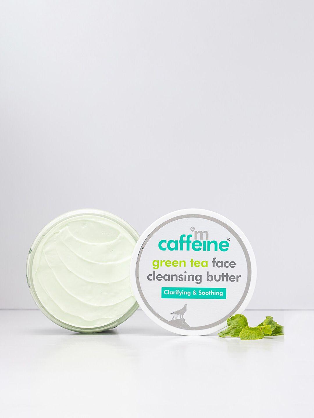 mcaffeine green tea face cleansing butter for clarifying & smoothening 100 g