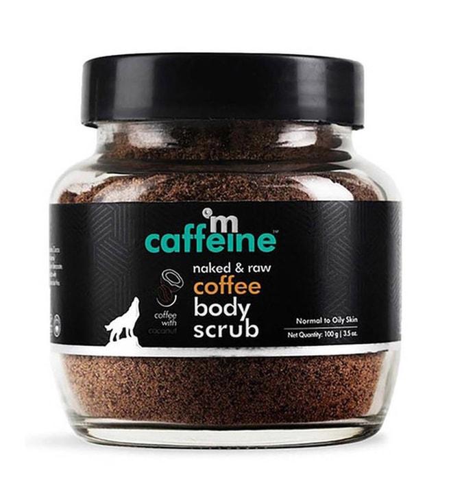 mcaffeine naked & raw tan removal coffee body scrub - 100 gm