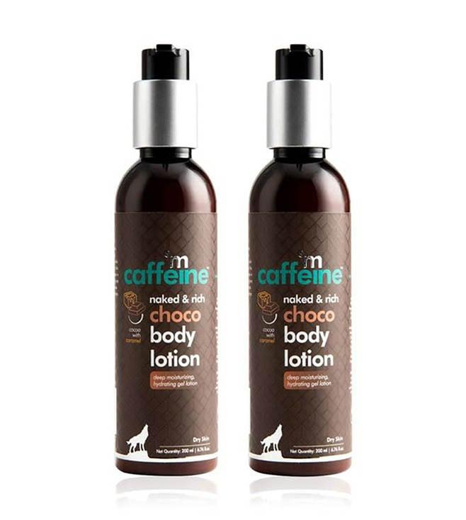 mcaffeine naked & rich choco body lotion (pack of 2)