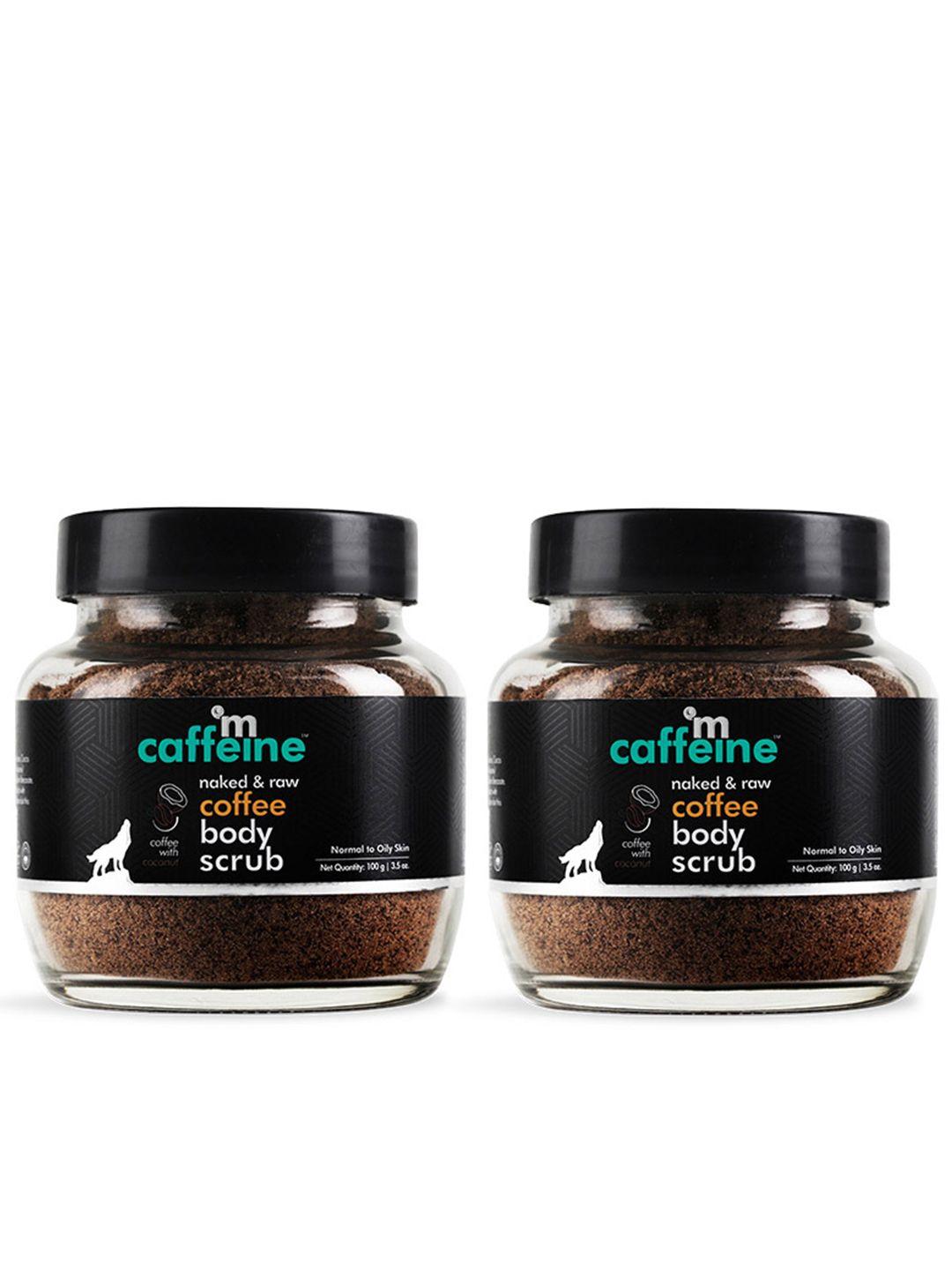 mcaffeine sustainable coffee body scrub - set of 2 100 g each