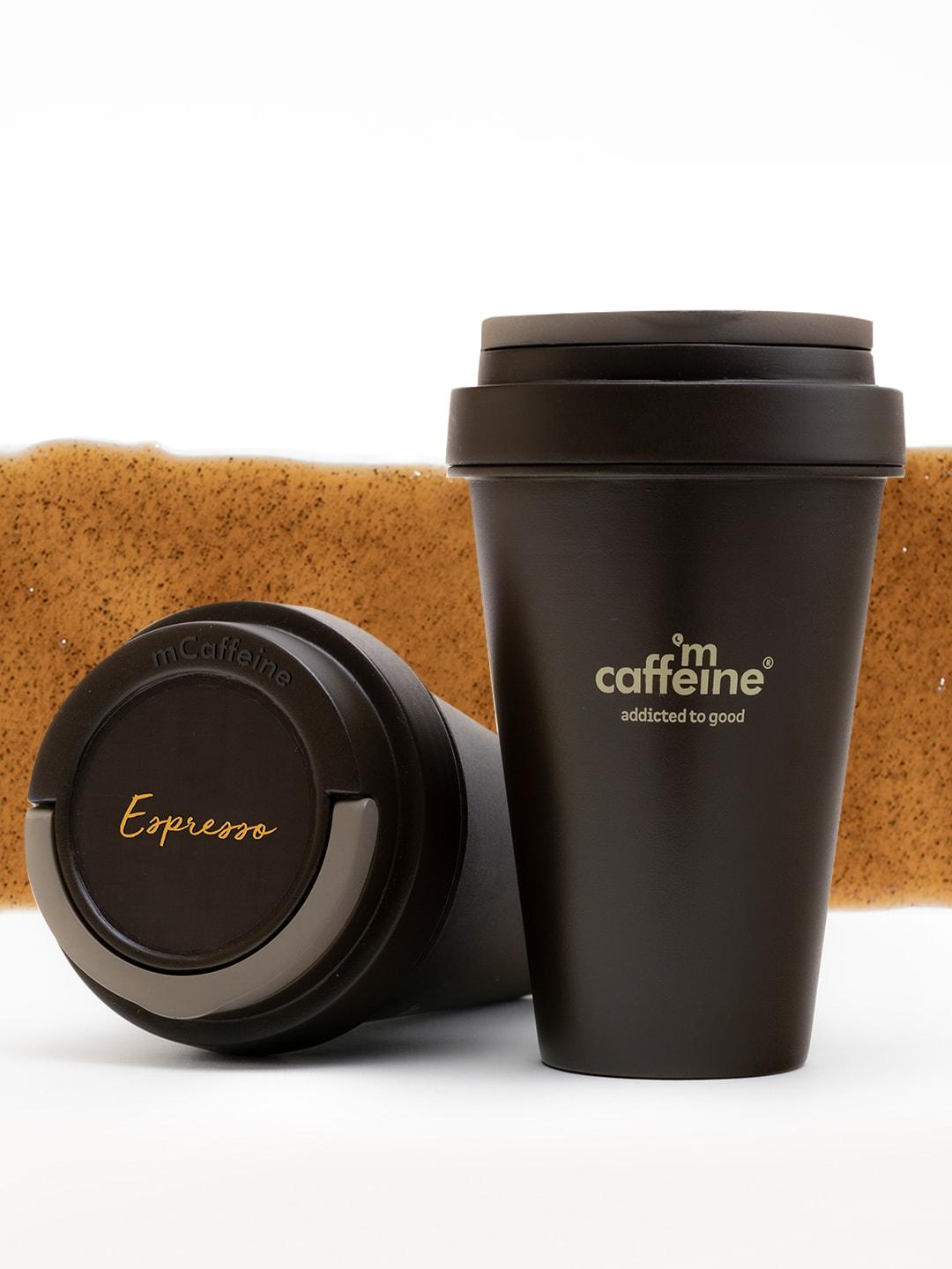 mcaffeine sustainable exfoliating naked & raw coffee espresso body wash gel with aha 300ml
