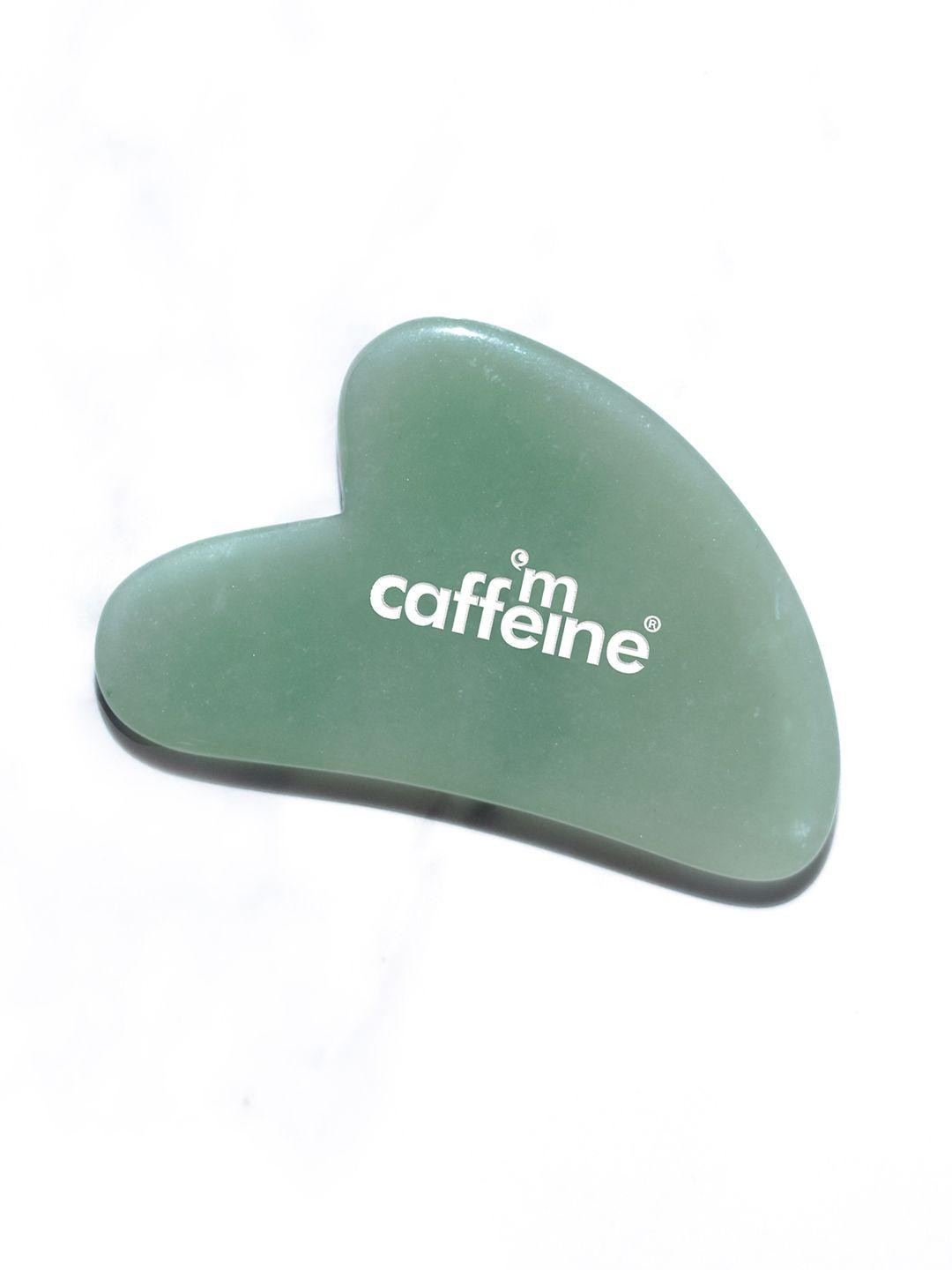 mcaffeine sustainable gua sha - green quartz