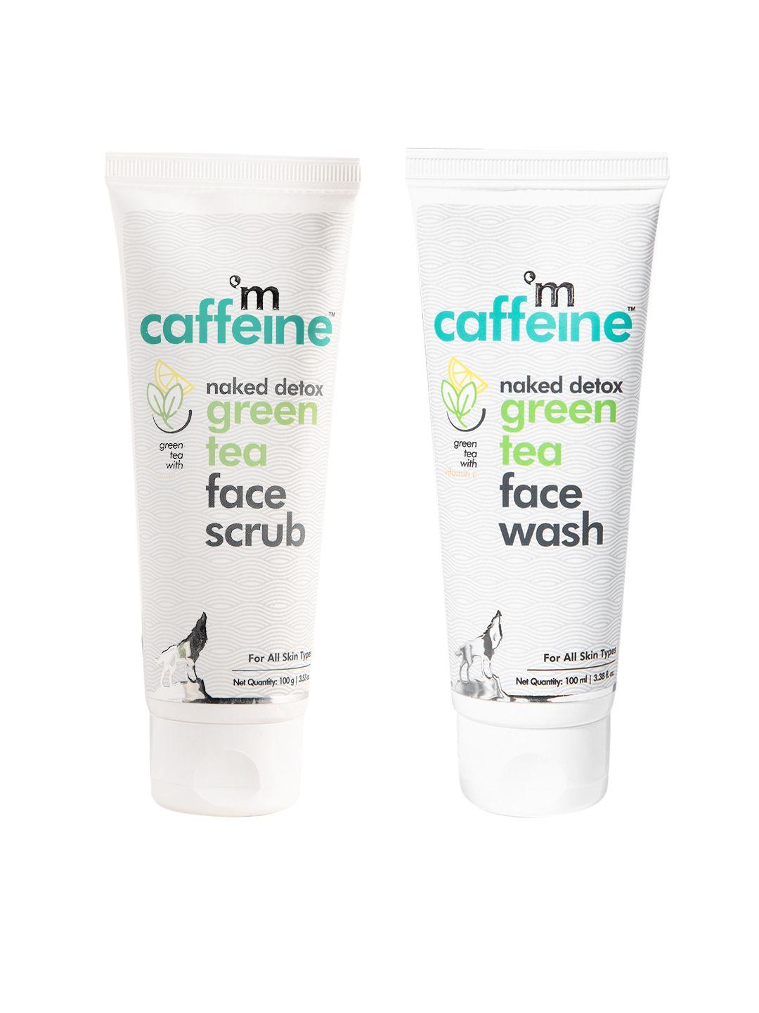 mcaffeine sustainable quick green tea detox kit - set of 2