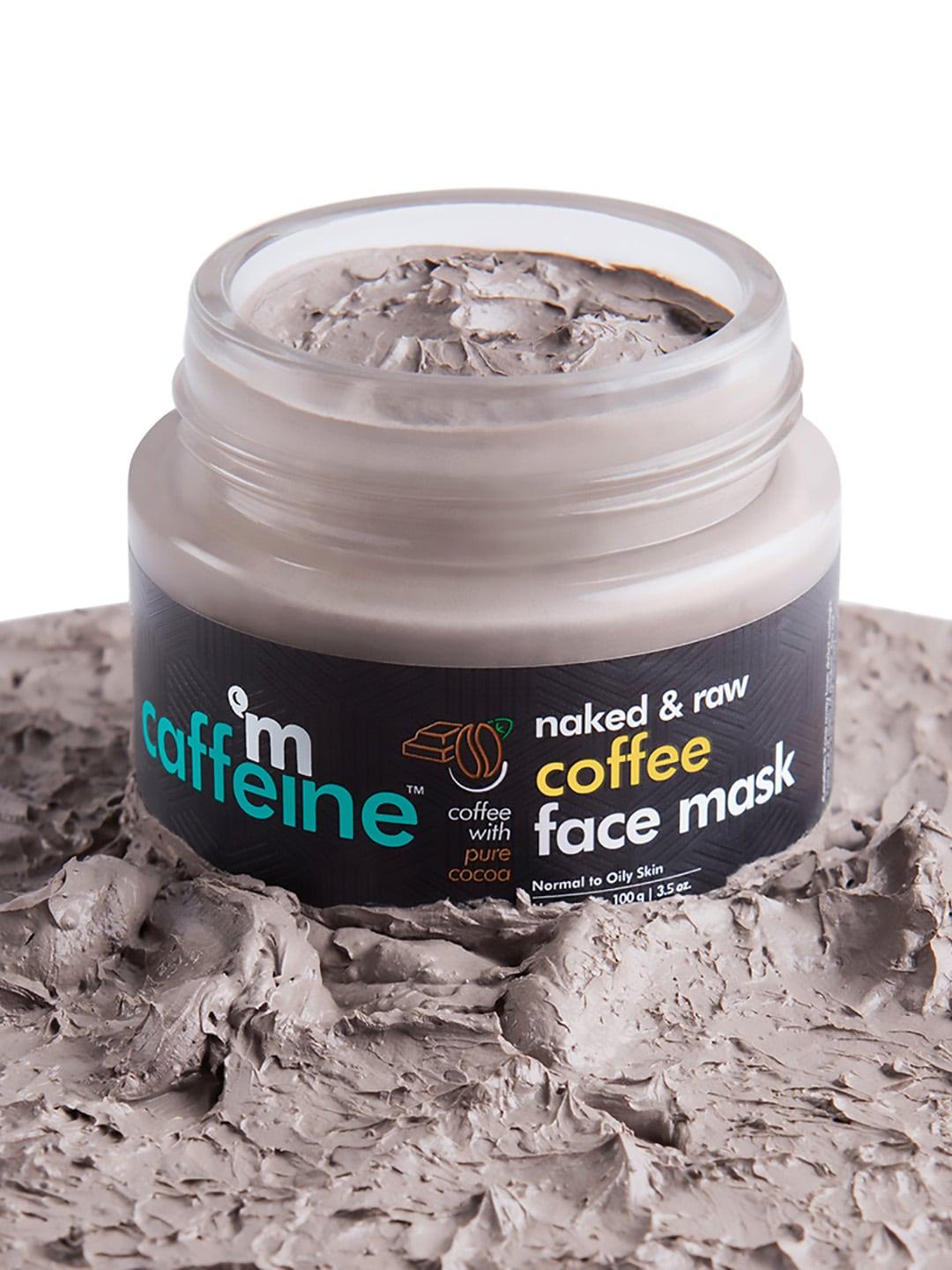 mcaffeine tan removal coffee face mask-cleanses pores & controls excess oil 100g