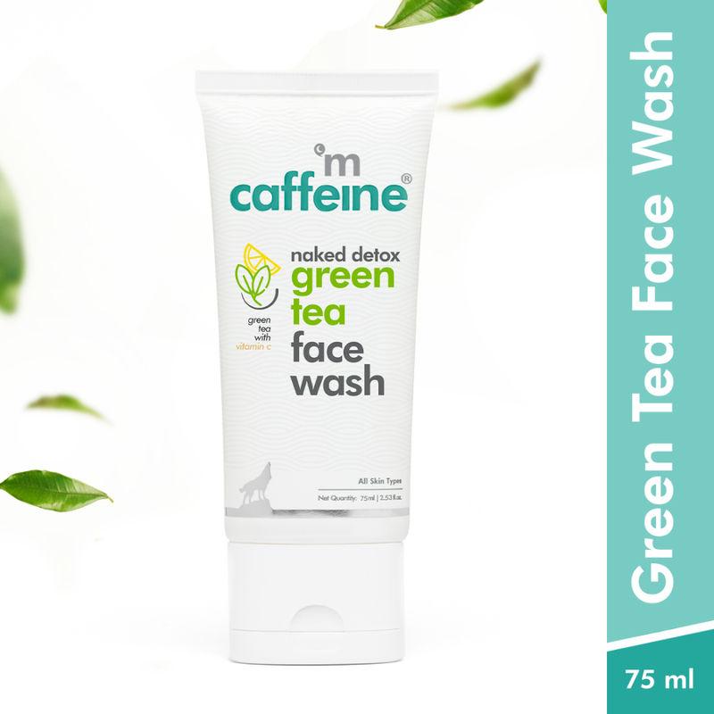 mcaffeine vitamin c green tea face wash