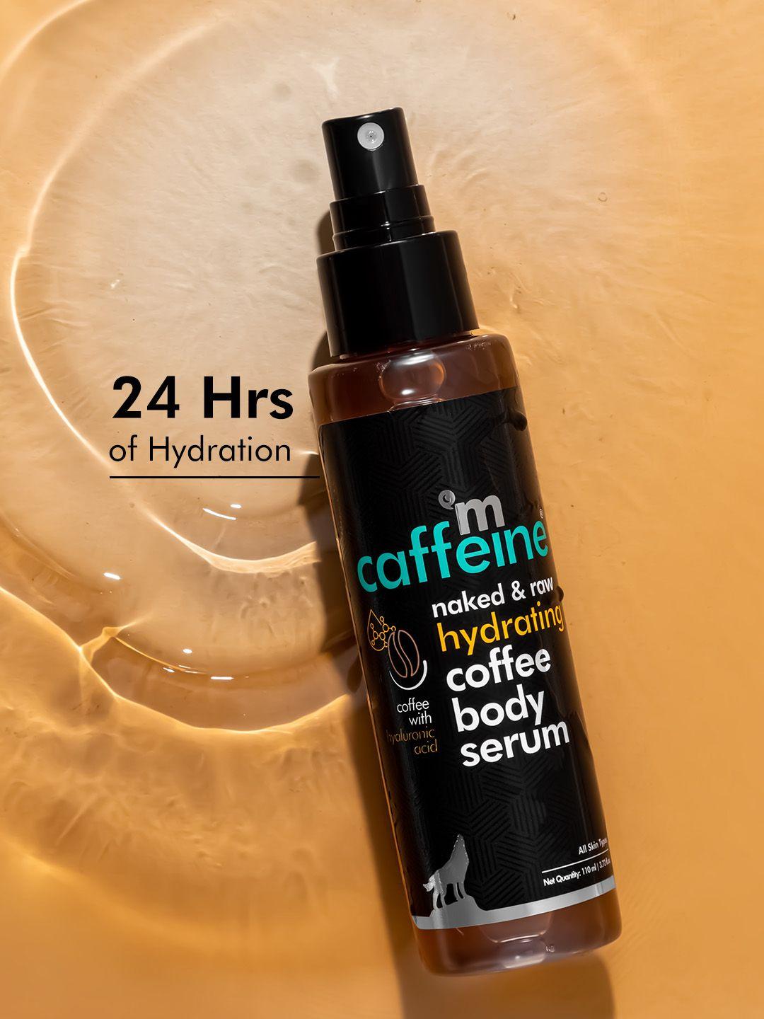 mcaffeine coffee body serum with hyaluronic acid - reduces dark spots - 110 ml