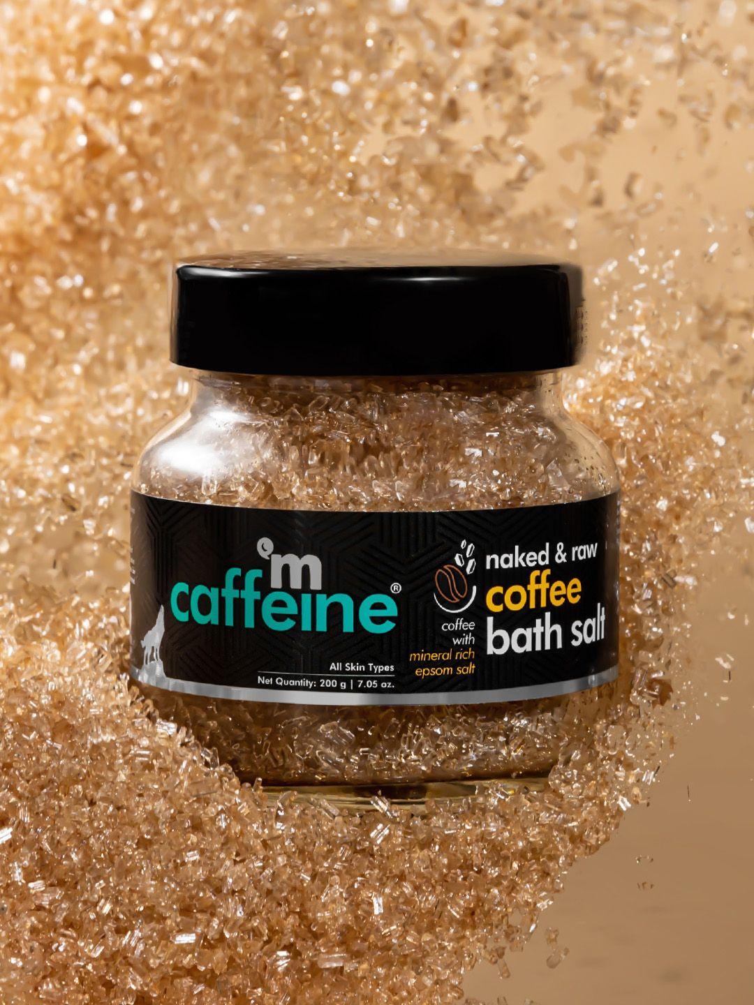 mcaffeine coffee epsom bath salt - natural & 100% vegan - relax & de-stress - 200 g