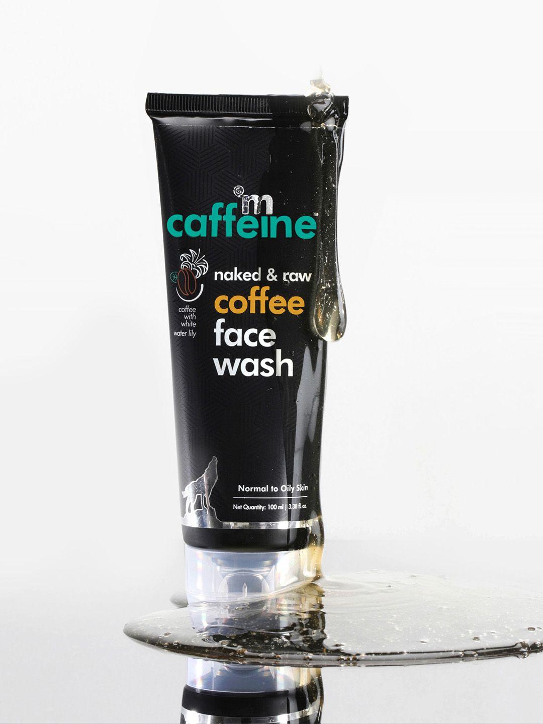 mcaffeine coffee face wash for fresh & glowing skin,hydrate cleanser for oil removal-100ml