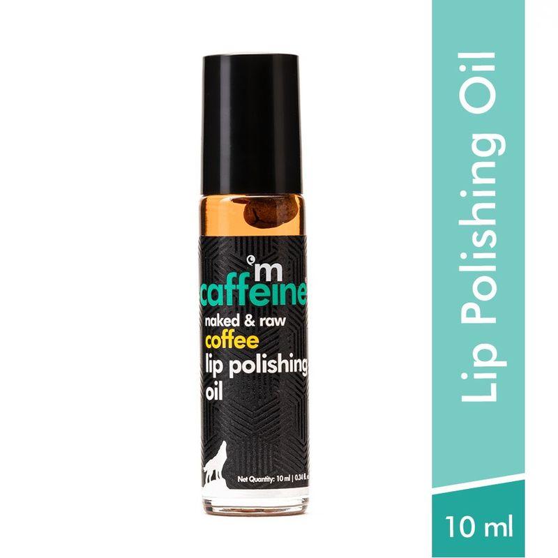 mcaffeine coffee lip polishing oil for pigmented & dry lips - 100% vegan