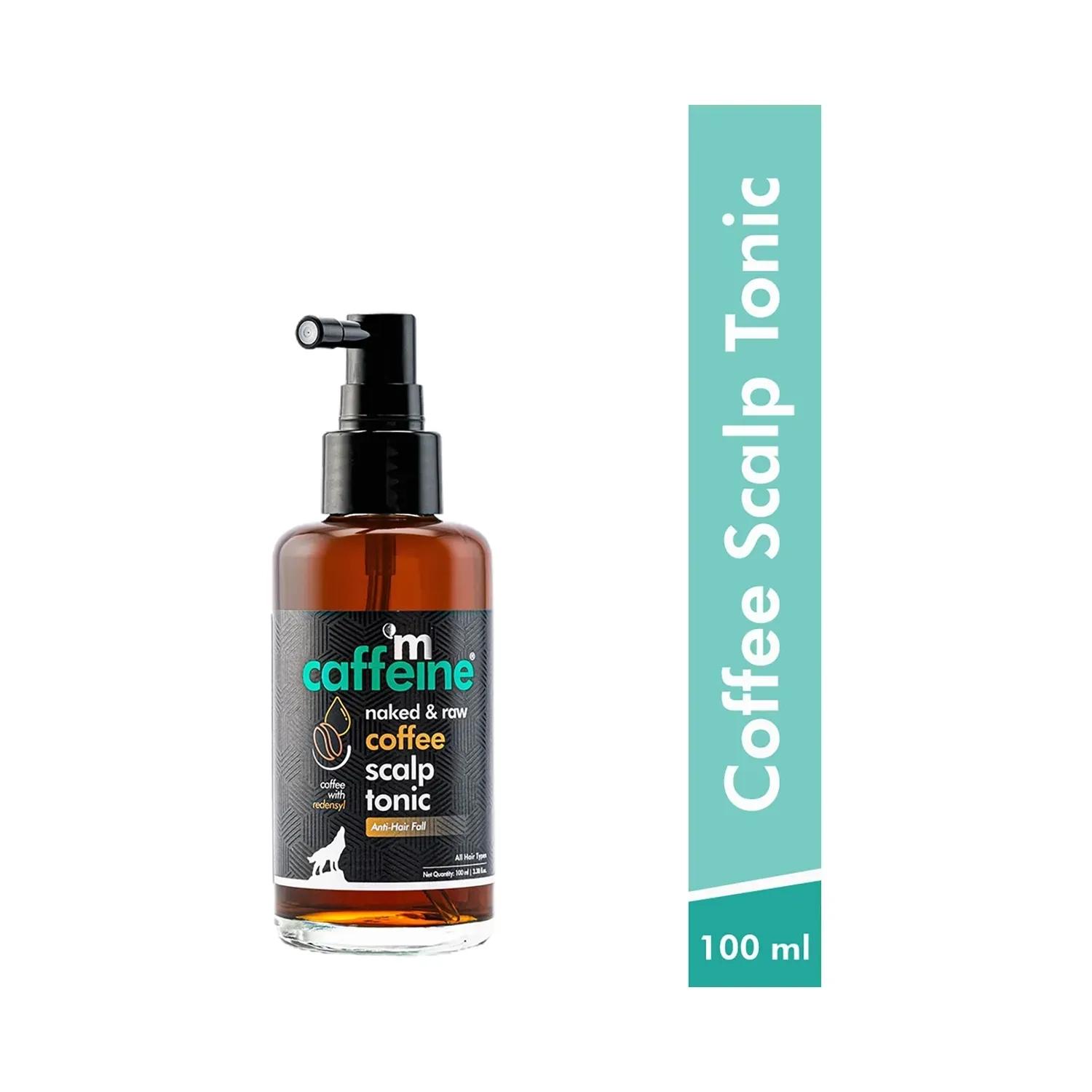 mcaffeine naked & raw coffee scalp tonic - (100ml)