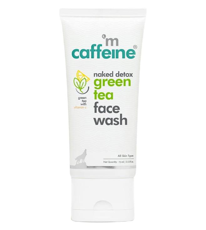 mcaffeine naked detox green tea face wash - 75 ml