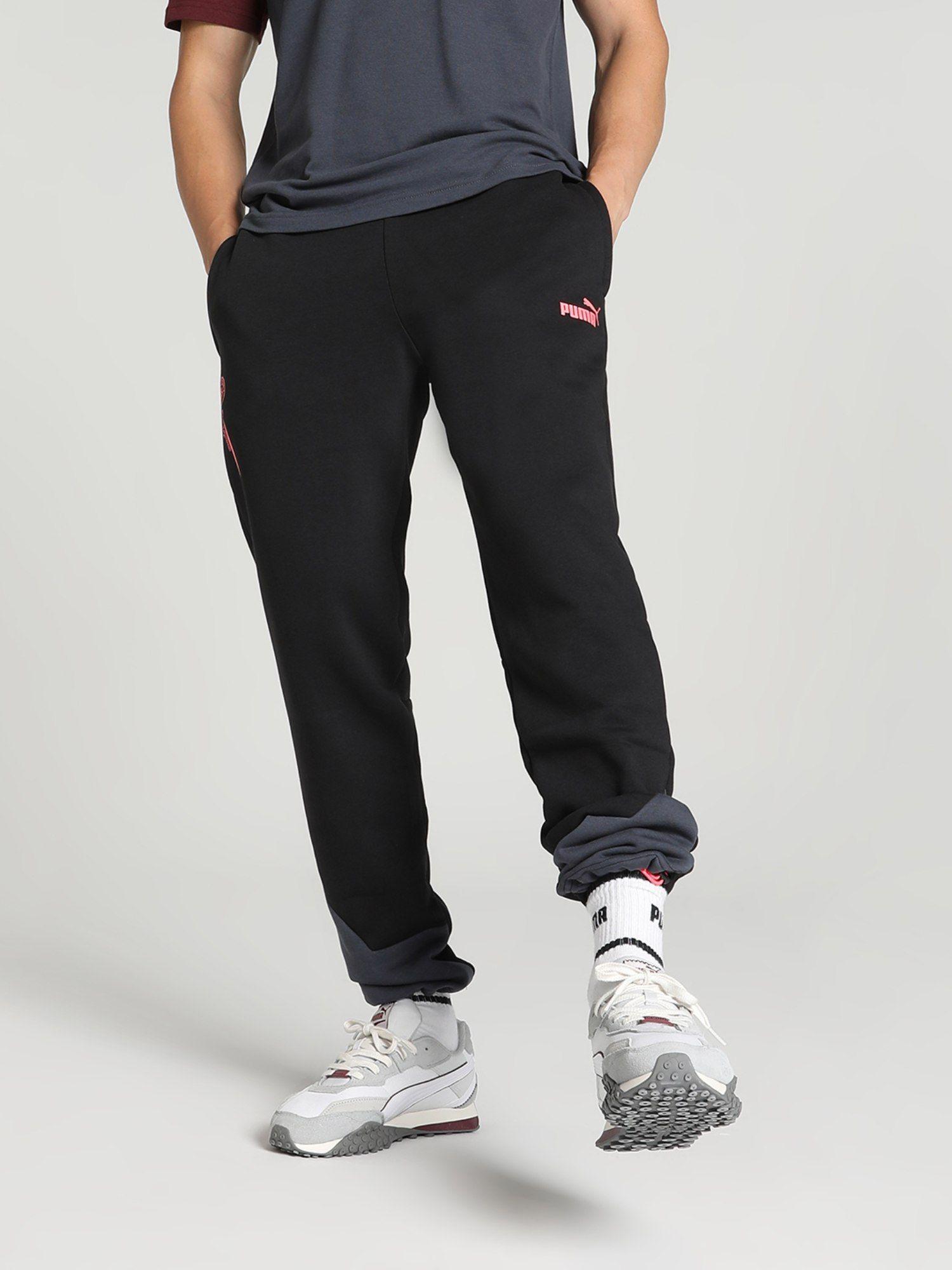 mcfc ftblculture men black track pant