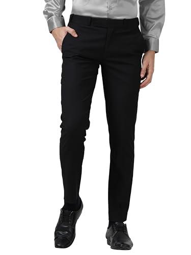 mchenry men's premium waist expandable wrinkle free slim fit trousers (esfblack9-32_colour-black_size-32)