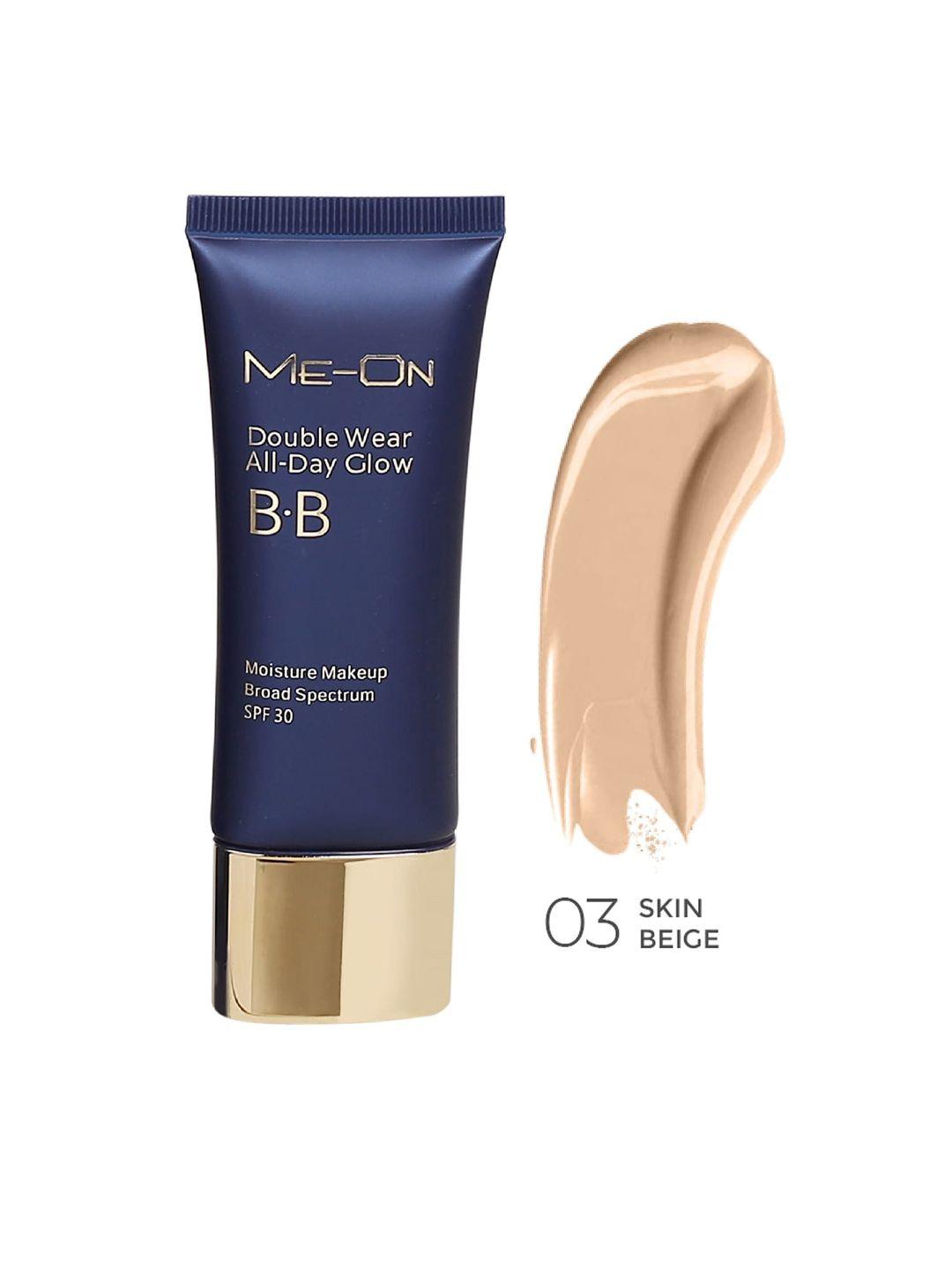 me-on double wear all-day glow spf30 bb cream foundation - shade 21