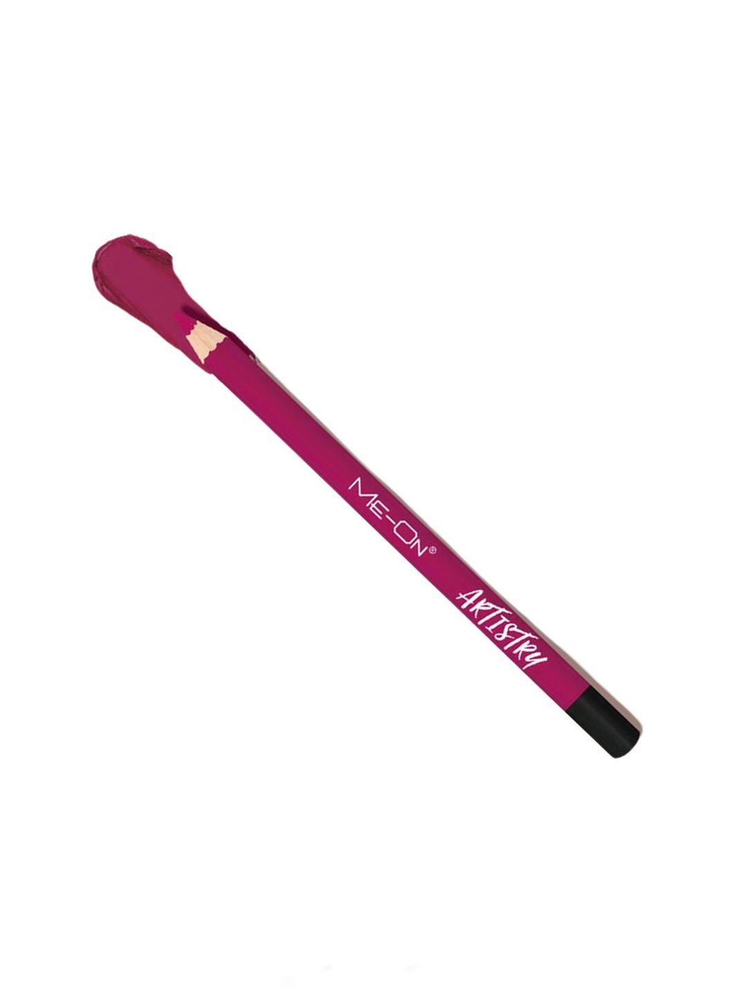 me-on artistry long lasting matte lip liner 1.2g - passionate pink 07