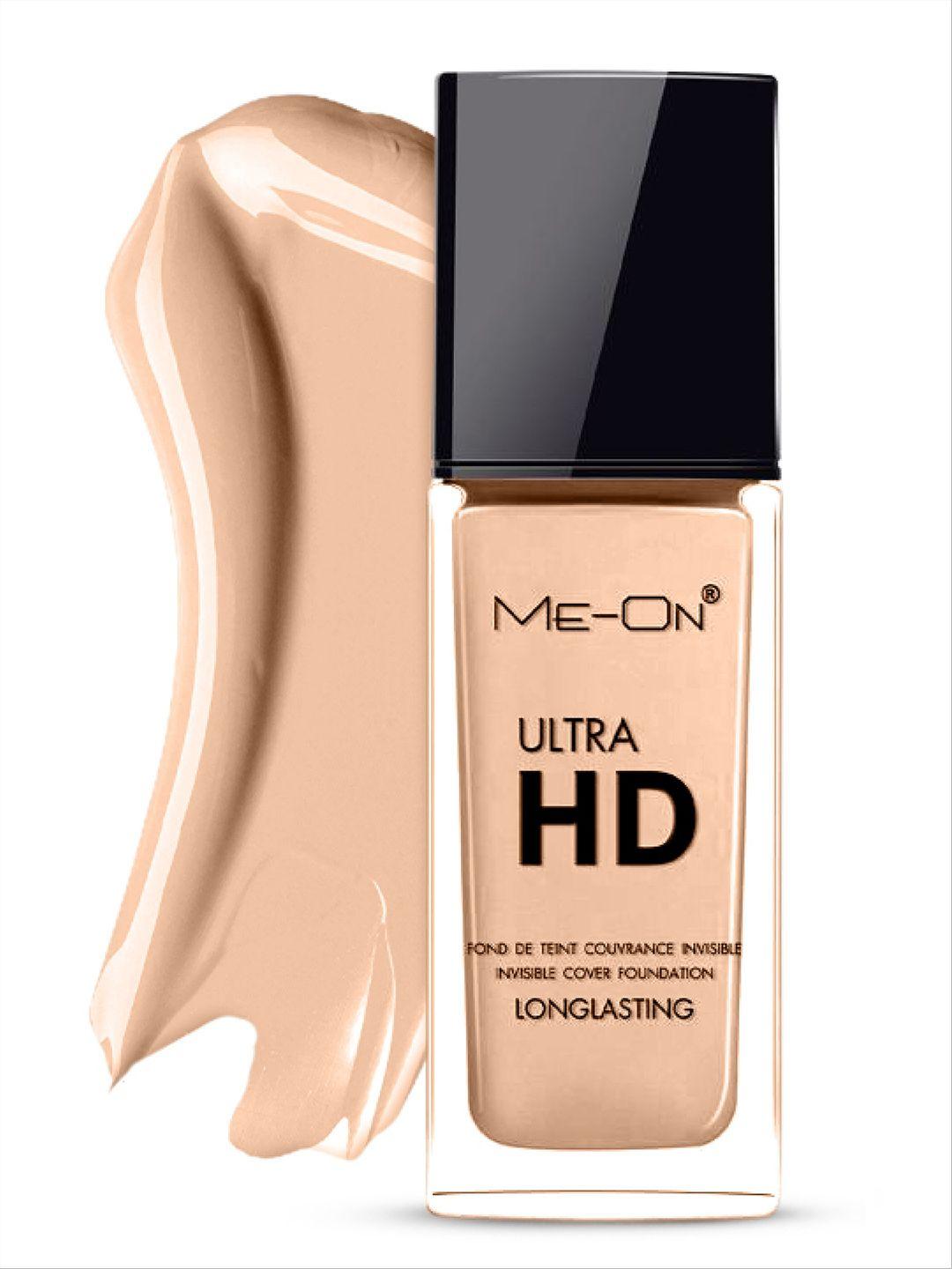 me-on ultra hd long-lasting invisible cover foundation 30ml - skin beige 23