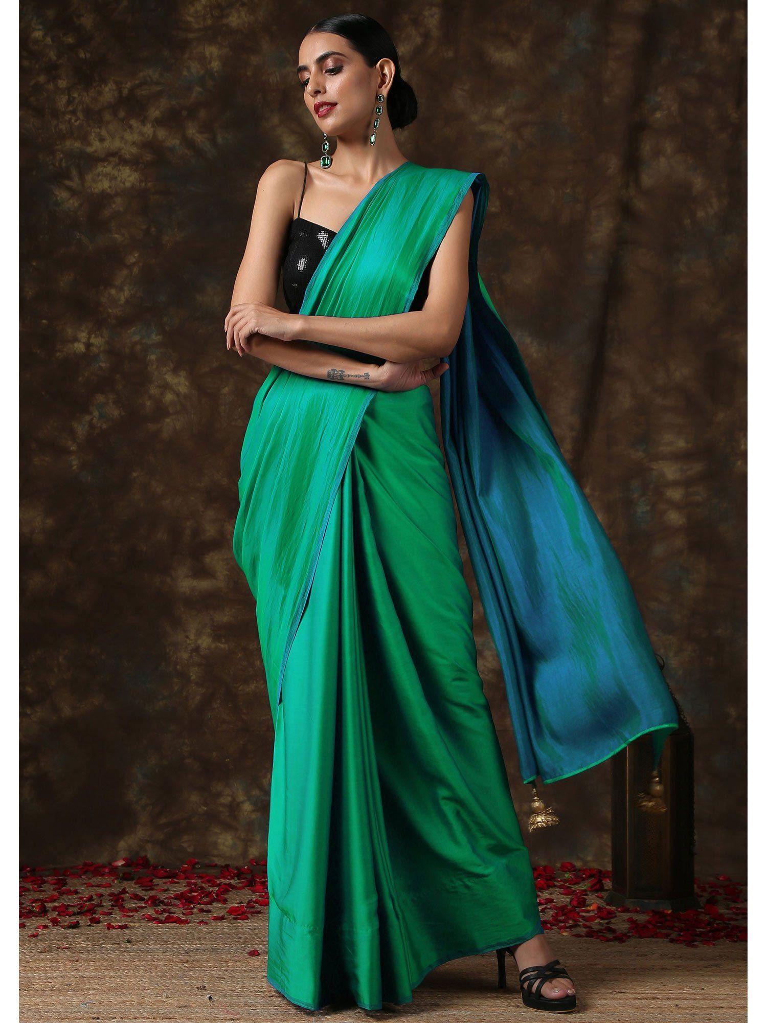 meadows satin saree