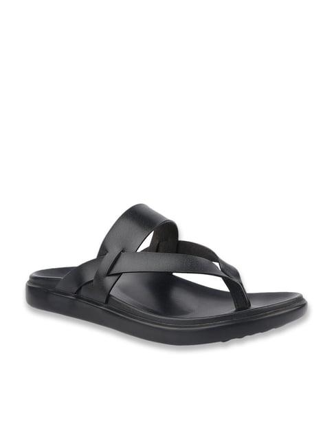 medifeet men's black thong sandals