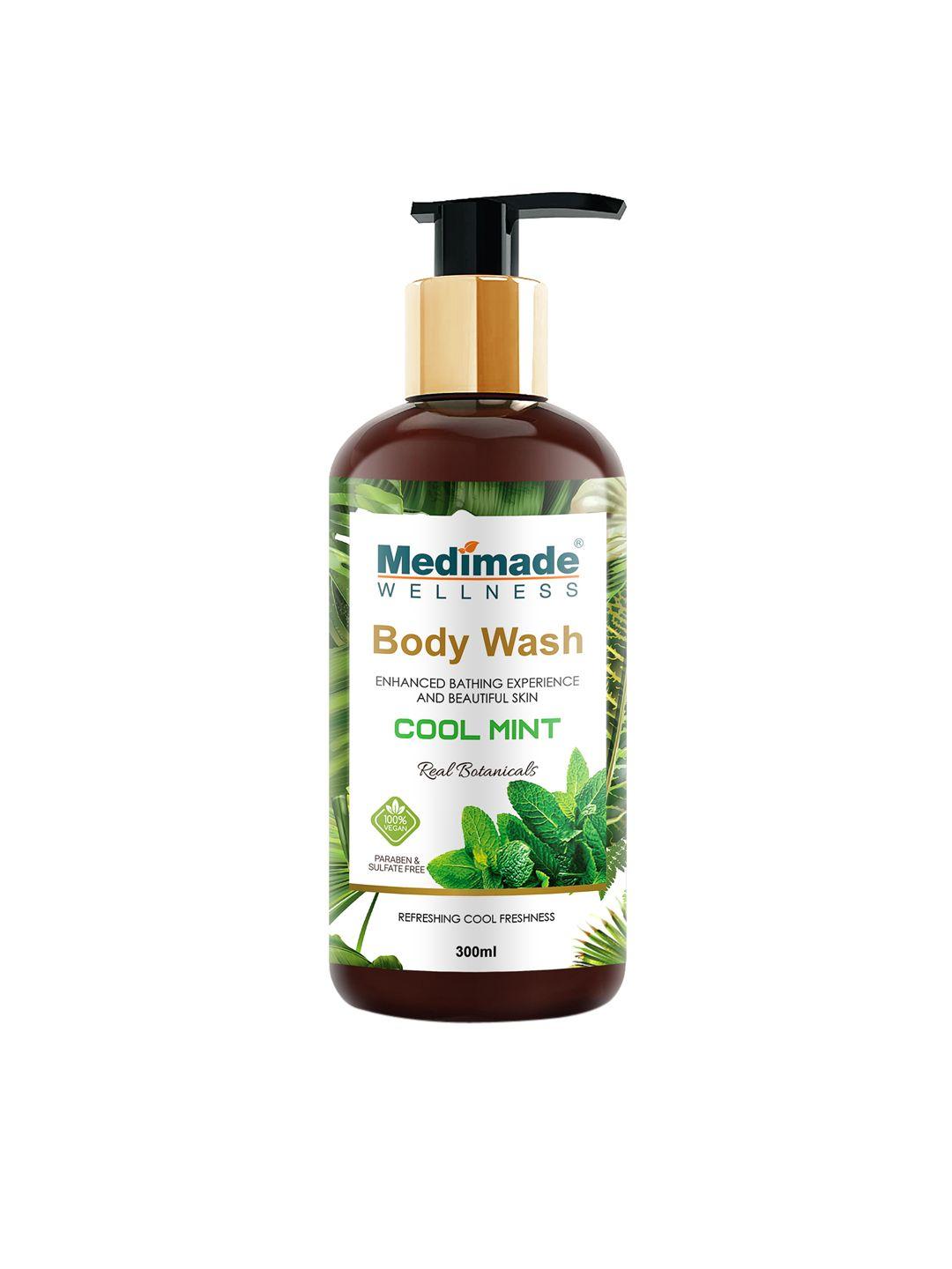 medimade cooling mint body wash - 300 ml