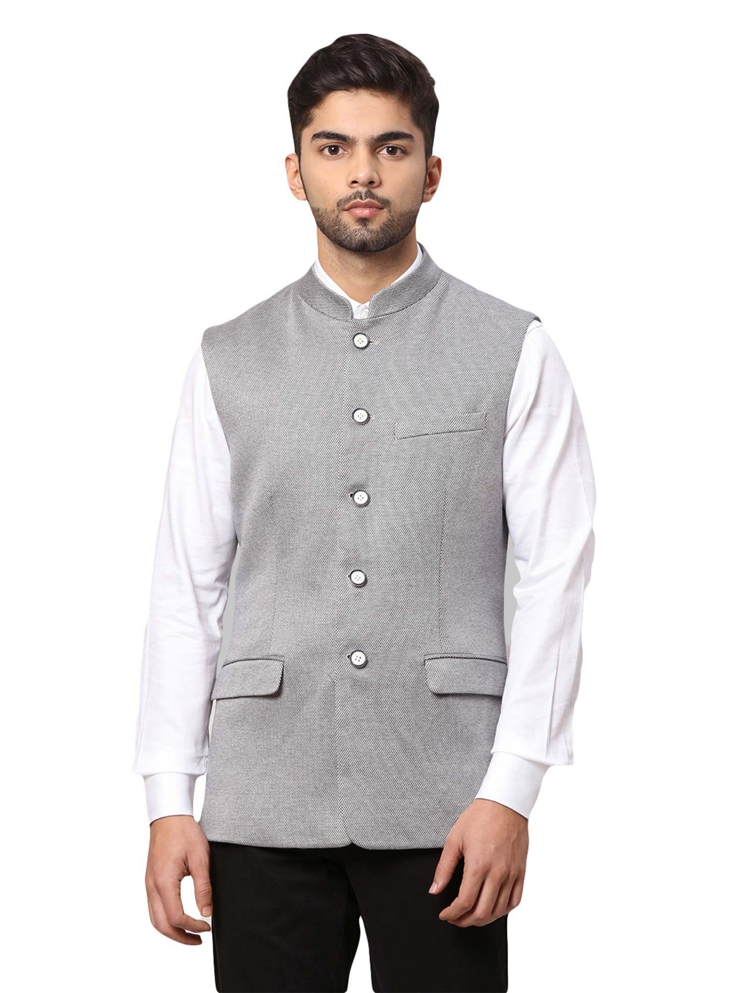 medium grey waistcoat