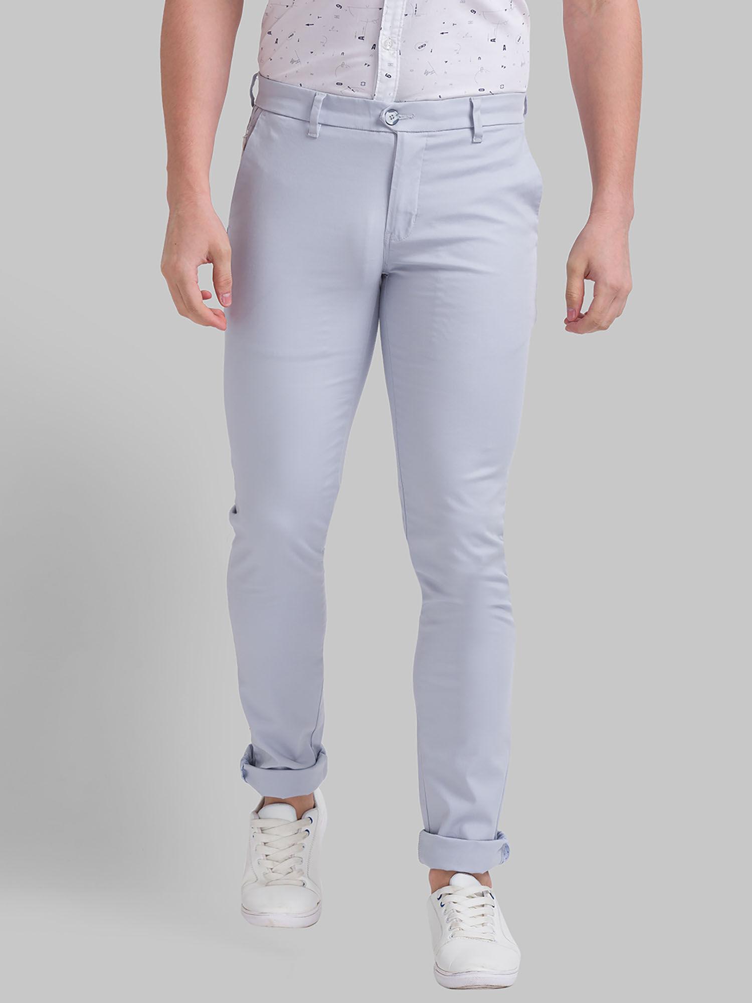 medium blue trousers