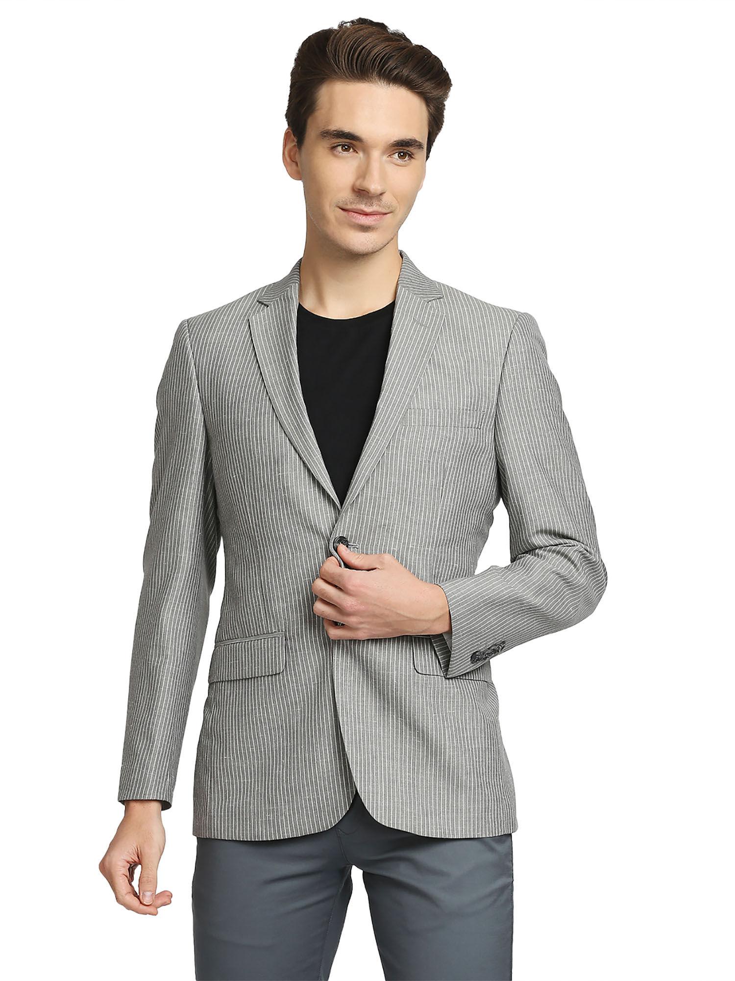 medium grey blazer