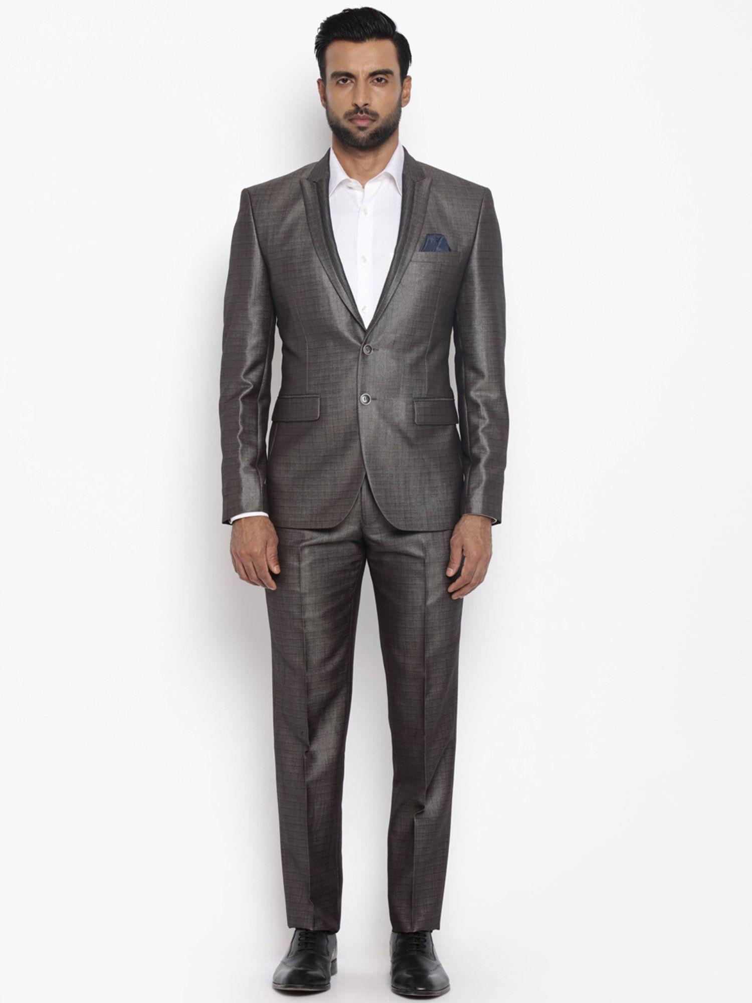 medium grey suit (set of 2)