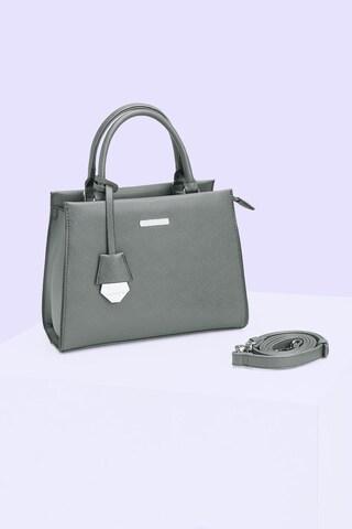 medium grey textured casual pu women mini bag