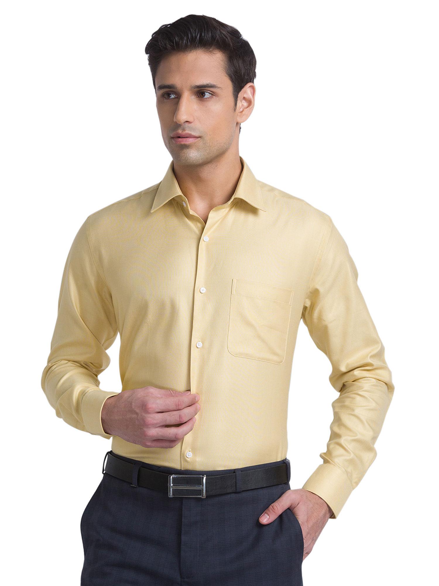 medium yellow shirt