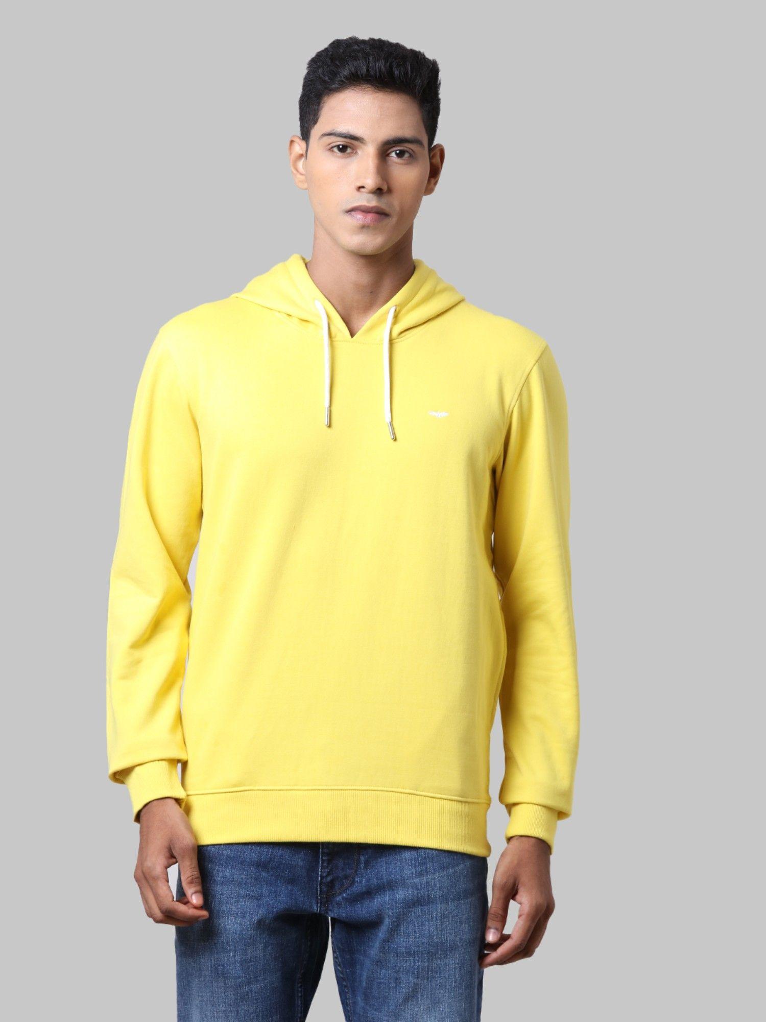 medium yellow sweatshirt