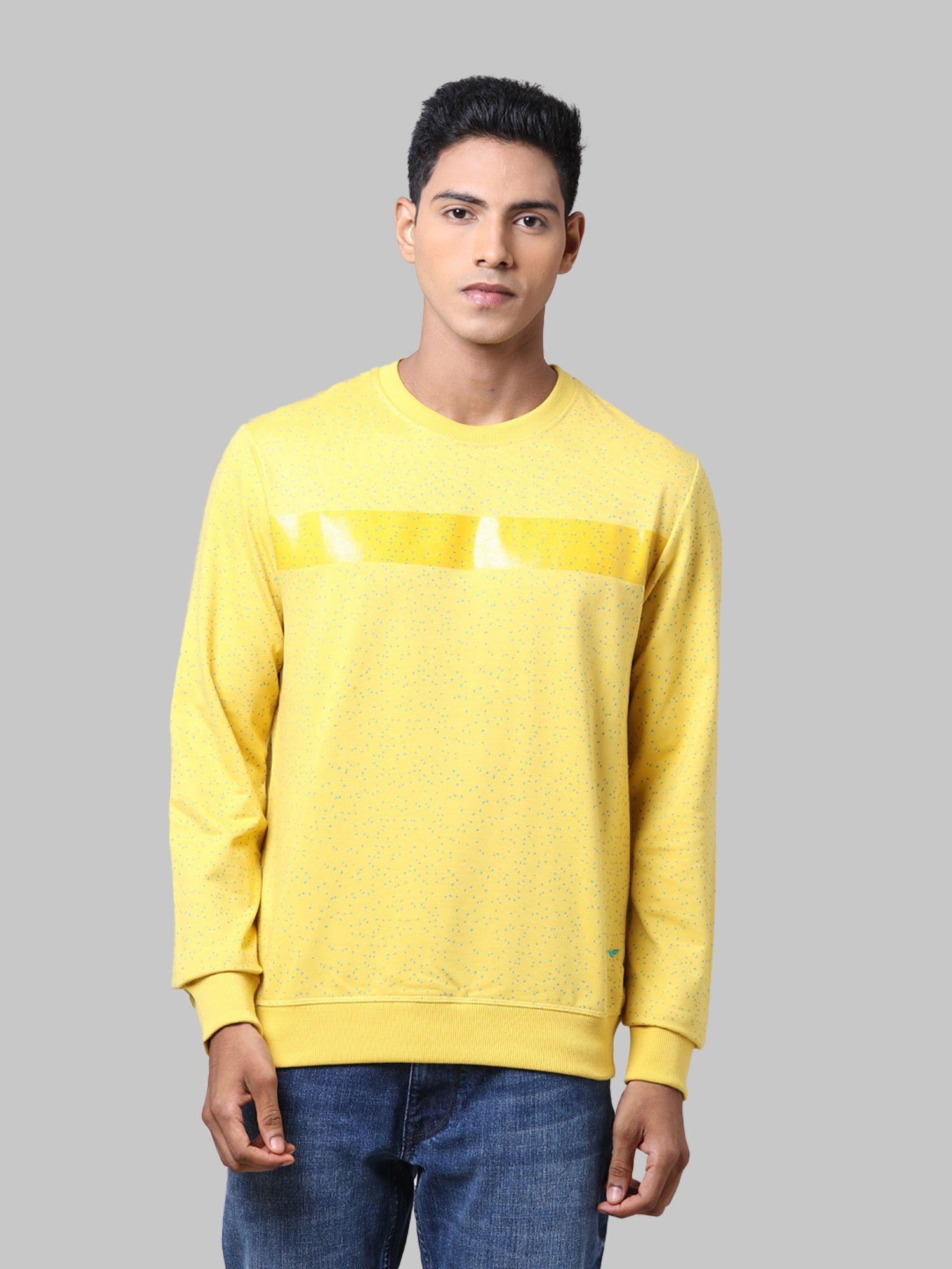 medium yellow sweatshirt