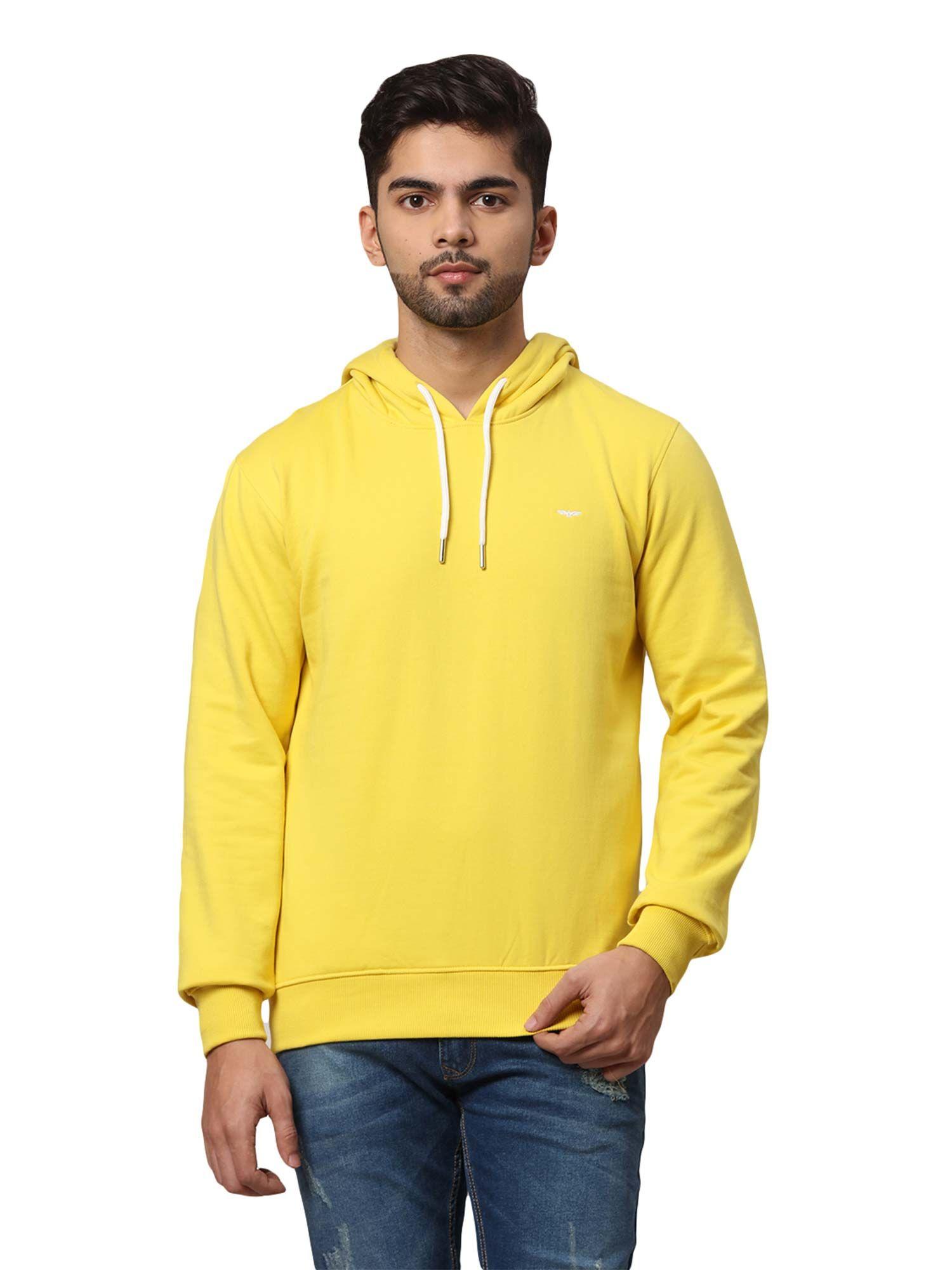 medium yellow sweatshirt