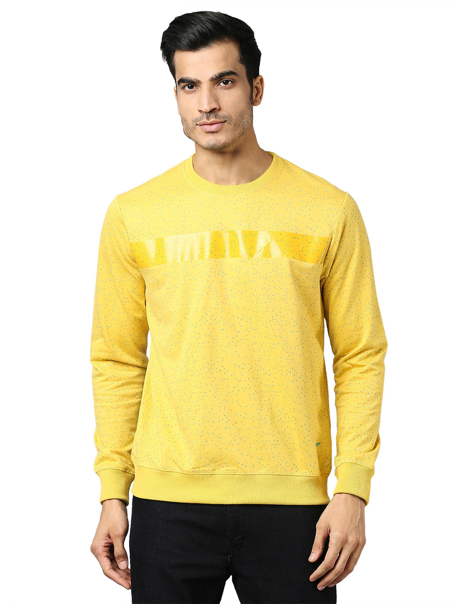 medium yellow sweatshirt