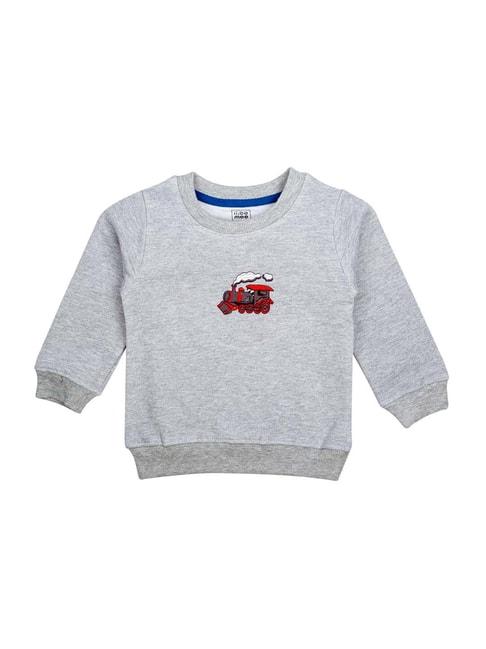 mee mee kids grey embroidered t-shirt