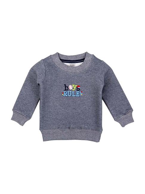 mee mee kids grey embroidered t-shirt