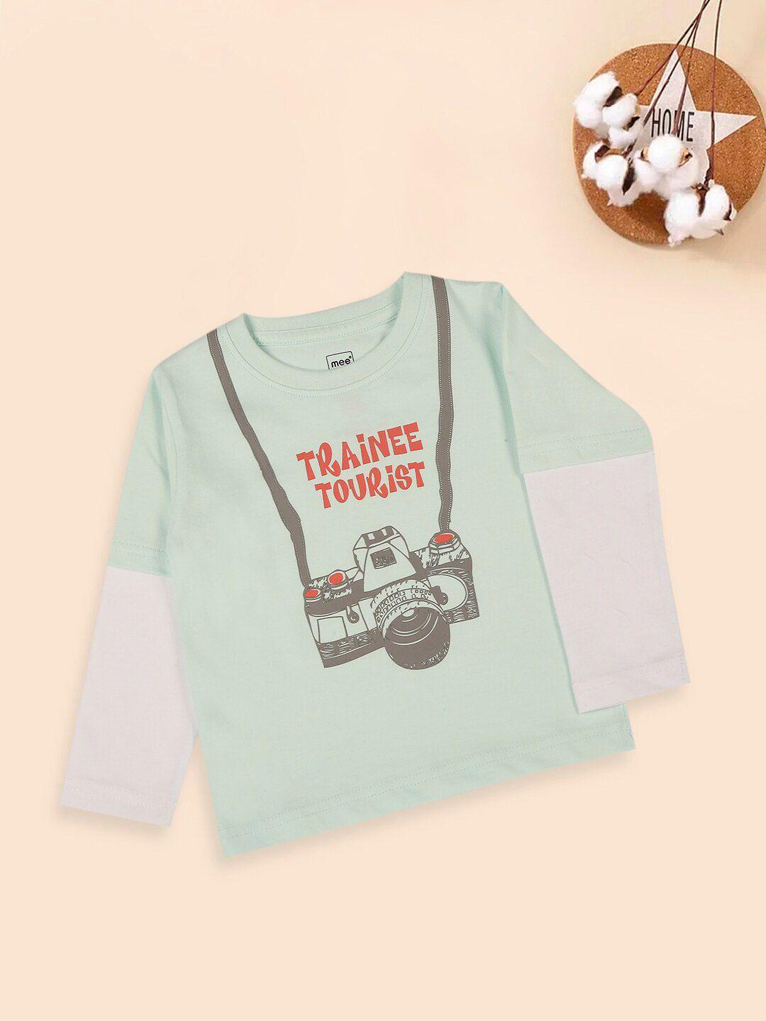 meemee boys graphic printed cotton casual t-shirt