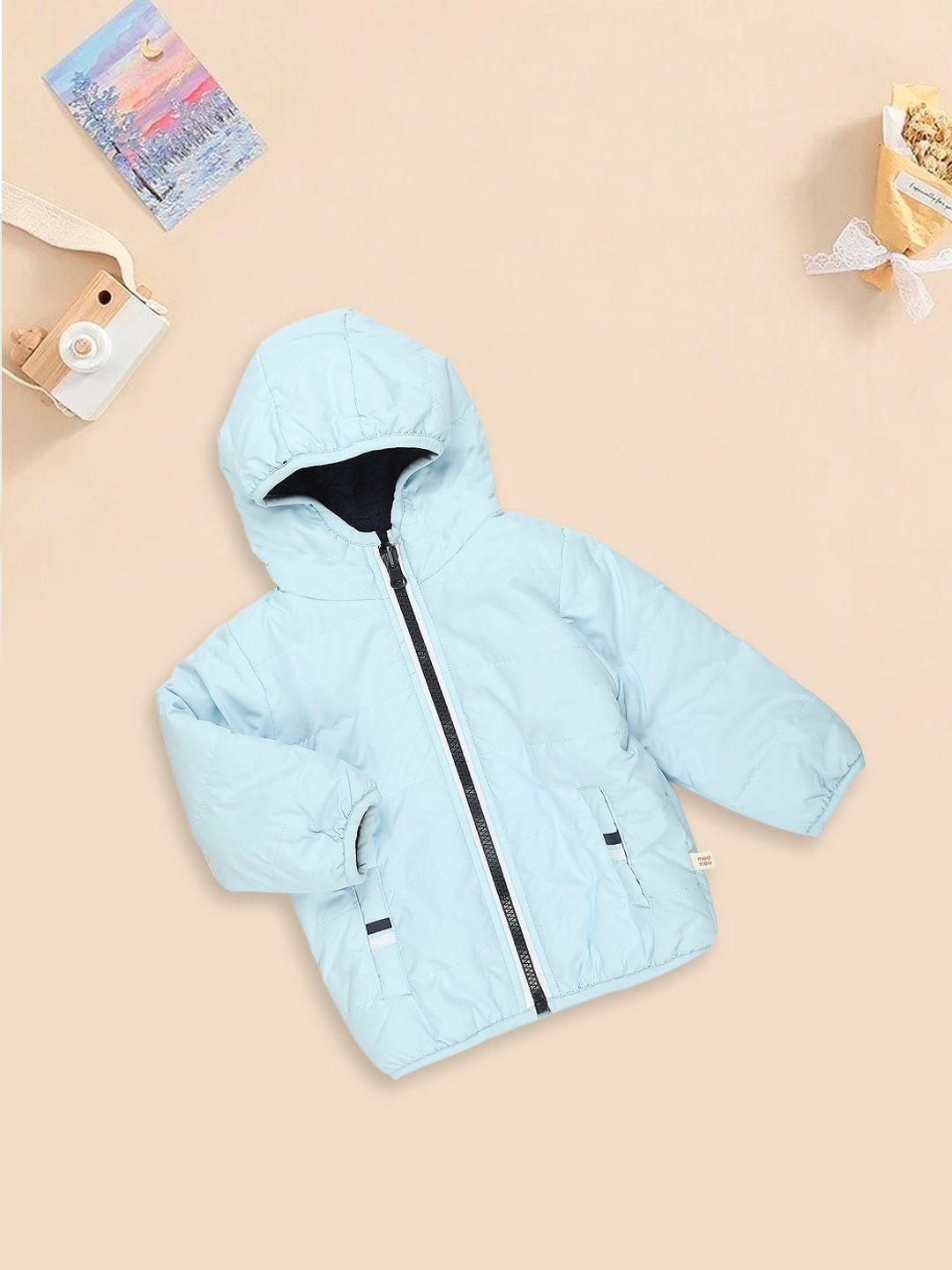 meemee boys hooded reversible padded jacket