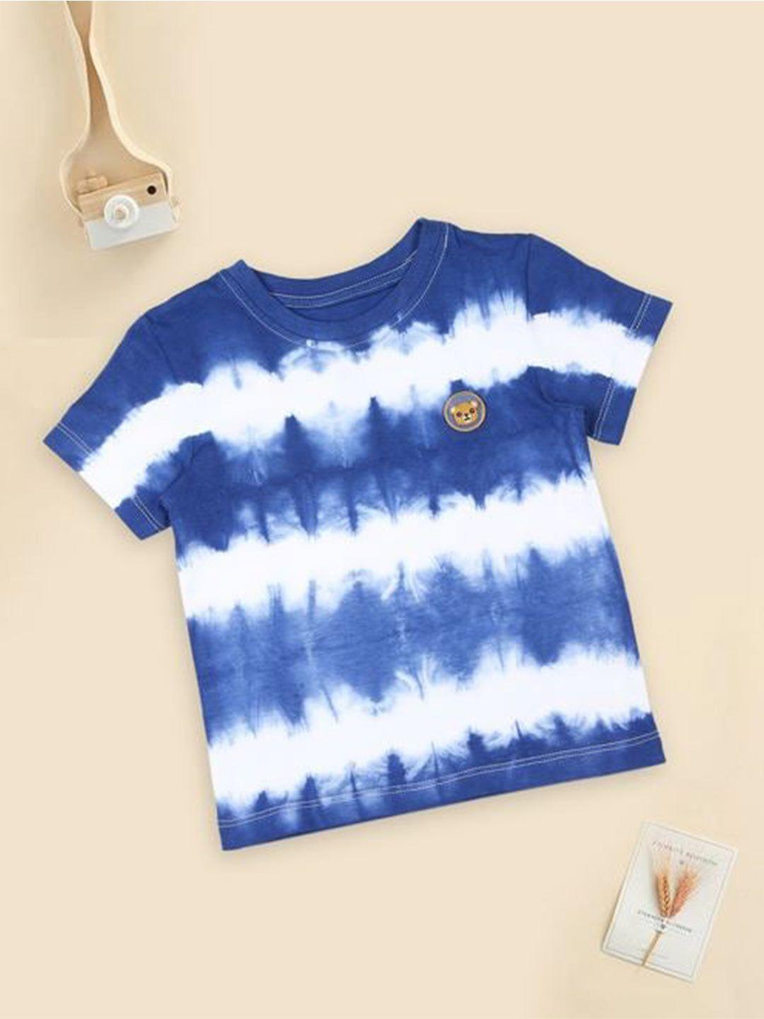 meemee boys tie & dye cotton t-shirt